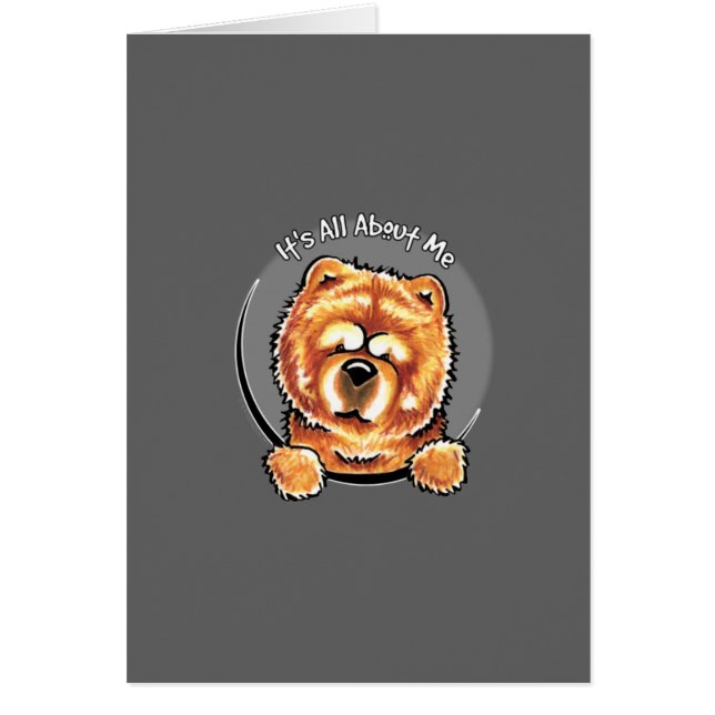 Red Chow Chow IAAM (Devant)