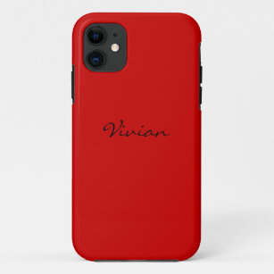 Red Crimson iPhone 5 à peine là Coque
