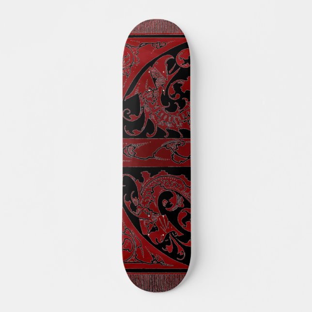 Red Dragon Skateboard (Devant)