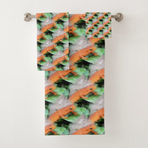 Red Eft Orange Salamander Motif animal
