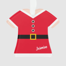 Red Elf Suit Noël personnalisé