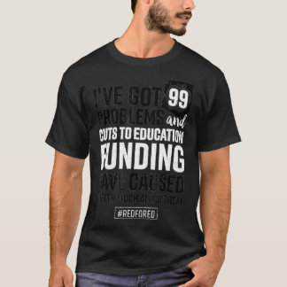 Red for Ed Arizona Arizona Teacher Tshirt 99 Prob