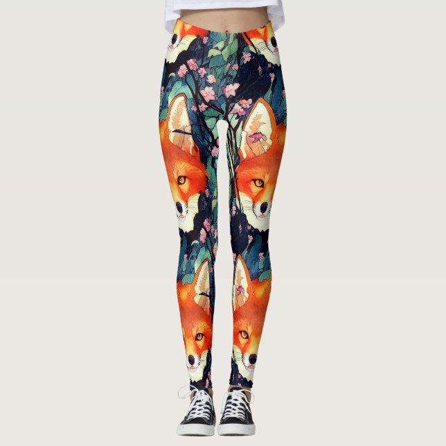 Red Fox Leggings (Devant)