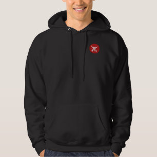Red Ghost Dance Buffalo cercle sweat - shirt à cap