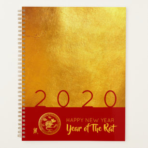 Red Gold Chinese Rat papier coupé 2020 moderne Pla
