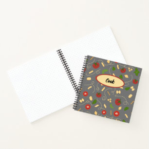 Red Green Gold Pasta sur Grey Cook Journal