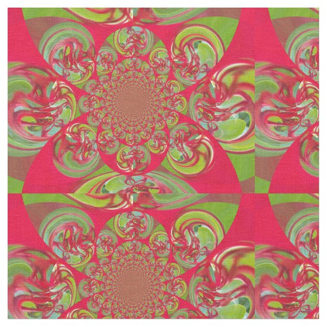 Red Green motif design vectoriel en tissu transpar (Fermer)