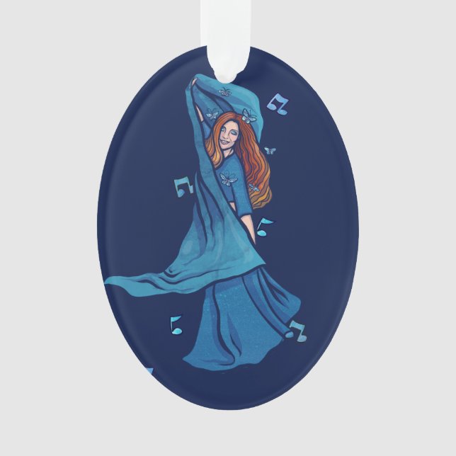 Red Hair Belly Dancer art Belly Dancing Redhead (devant)