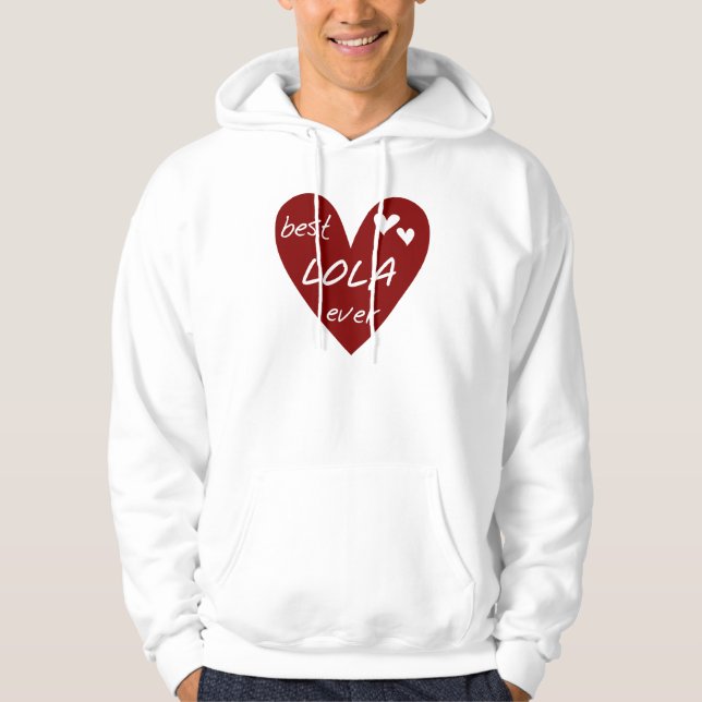 Red Heart Best Lola Ever T-shirts et cadeaux (Devant)