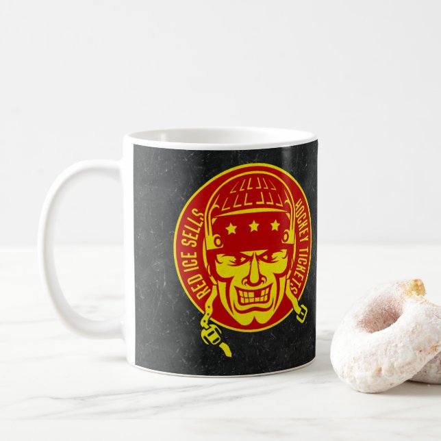 Red Ice vend des billets de hockey Café Mug (Avec donut)