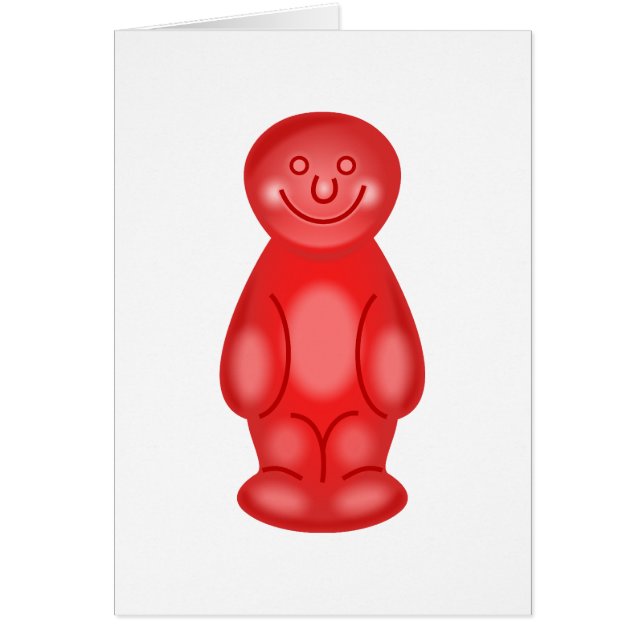 Red Jelly Baby (Devant)
