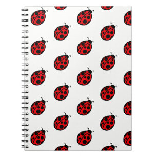 Red Ladybug School Carnet cadeau