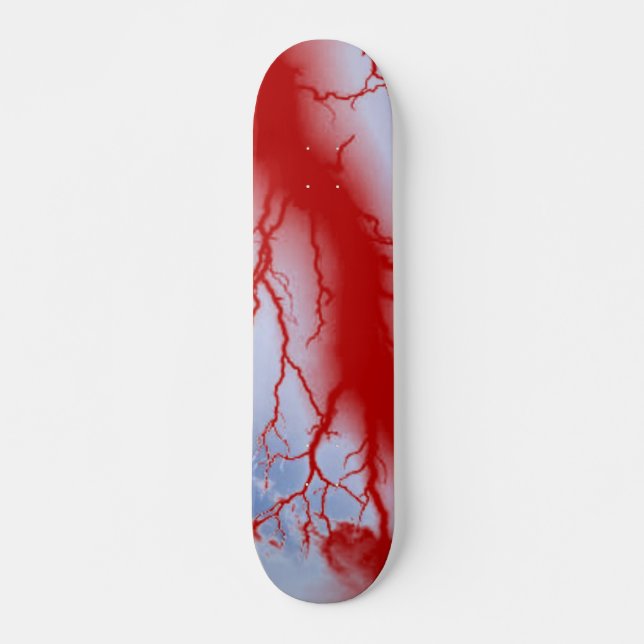 Red Lightning Skateboard (Devant)