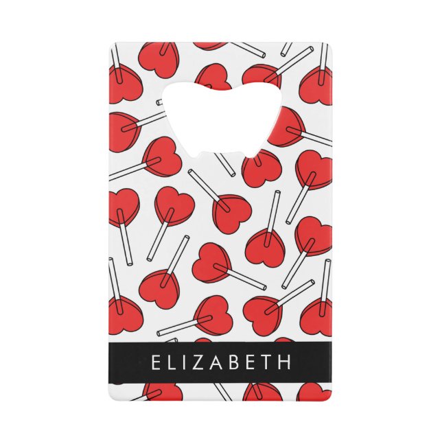 Red Lollipops, Heart Lollipops, Lolly, Your Name (Devant)