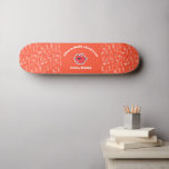 Red Love Skateboard personnalisé<br><div class="desc">Faites de ce Red Love Skateboard votre propre en ajoutant votre texte. Pour accéder aux outils de montage avancés,  allez à "Personnaliser ce modèle" et cliquez sur "Détails",  faites défiler et appuyez sur le lien "cliquer pour customiser plus loin".</div>