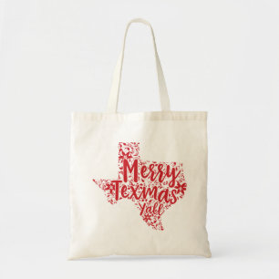 Red Merry Texmas Y'all Texas Sac fourre-tout de No
