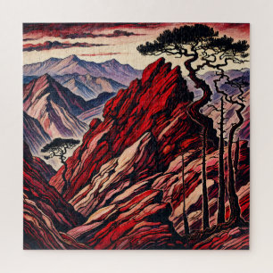 Red Mountain 600 Piece Puzzle