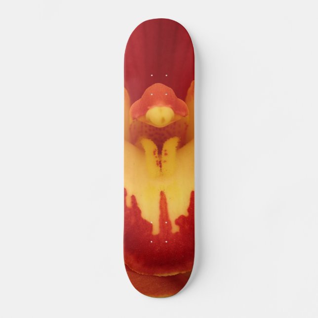 Red Orchid Skateboard (Recto)