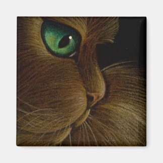 RED PERSIAN CAT Magnet