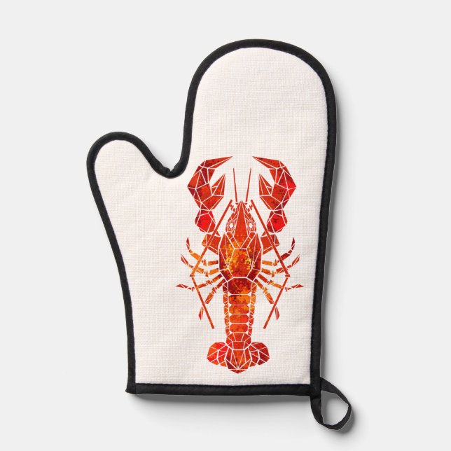 Red polygonal lobster (Recto)