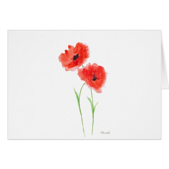 Red poppy flowers (Devant horizontal)
