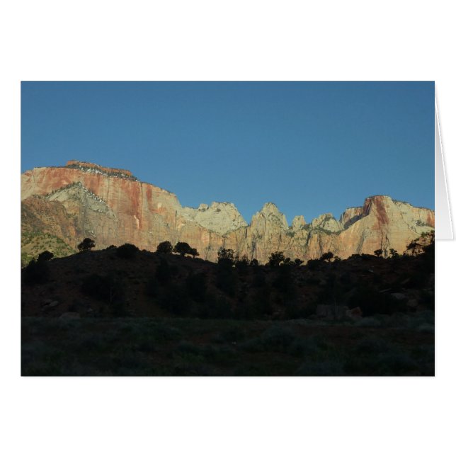 Red Rocks du matin au Parc national de Sion (Devant horizontal)