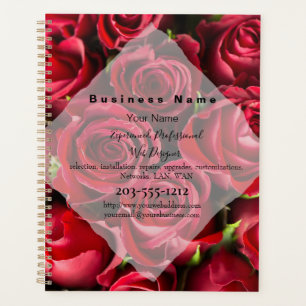 Red Roses Daily Planner HAMbyWG