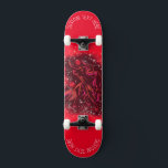 Red Running At Starry Night Text Skateboard<br><div class="desc">Votre texte - Taureau rouge magique - Tirage de nuit étoilé Extraordinaire - Choisissez / Ajoutez votre texte / couleur unique - Faites votre cadeau spécial - Redimensionnez et déplacez ou supprimez et ajoutez des éléments / image avec l'outil de personnalisation ! - Dessin et design par MIGNED. Vous pouvez...</div>