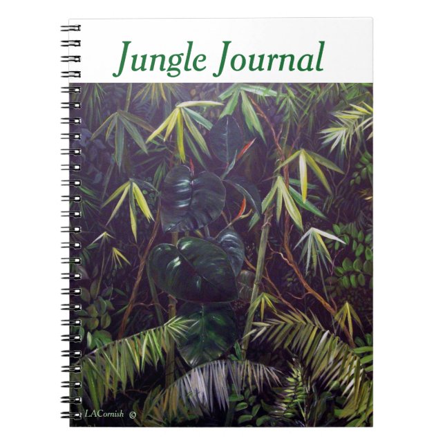 Red Shoots Jungle Livre de notes (Devant)