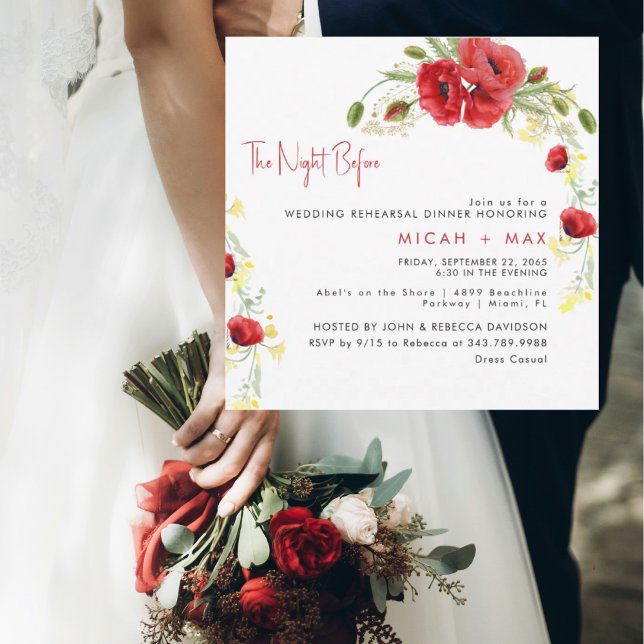 Red Square The Night Before Rehearsal Dinner (Créateur téléchargé)