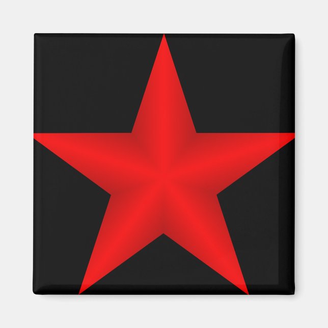 Red Star Magnet (Devant)