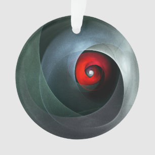 Red Swirl Artistique moderne Art Abstrait Motif #1