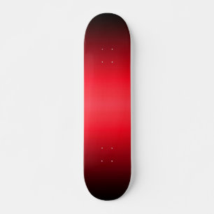 Red to Black Gradient Skateboard