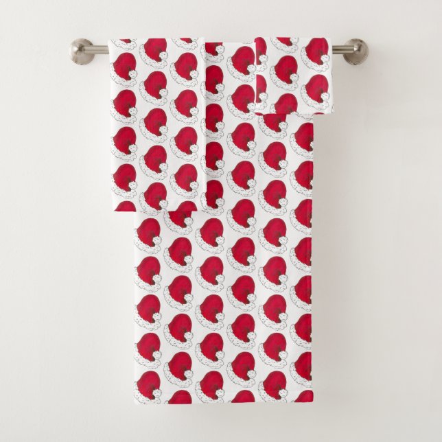 Red White Secret Père Noël Casquette Noël (En situation)