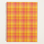 Red Yellow Checker Abstract Pattern<br><div class="desc">Red Yellow Checker Abstract Pattern Planner</div>