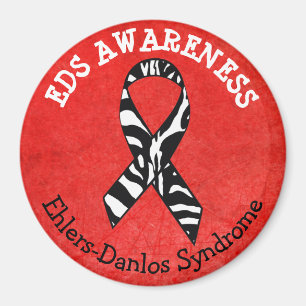 Red Zebras EDS Syndrome Ehlers-Danlos Magnet