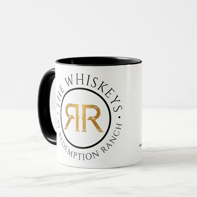 Redemption Ranch Whiskeys Logo Mug (Devant gauche)