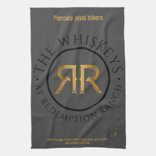 Redemption Ranch Whiskeys Logo serviette de cuisin