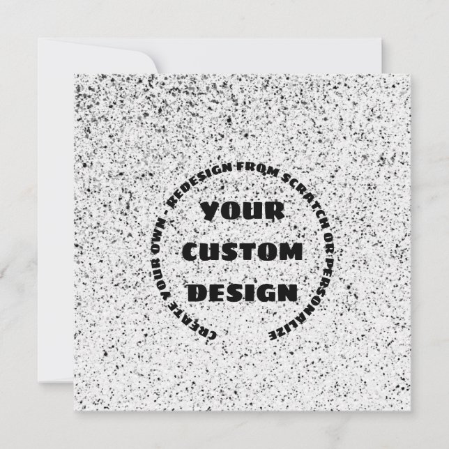 Redessiner à partir de Scratch ou Personnaliser (Devant)