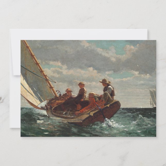Redimensionner (Un Vent Équitable) | Winslow Homer (Devant)