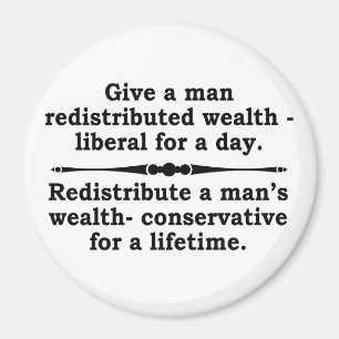 Redistribuez la richesse ? aimant