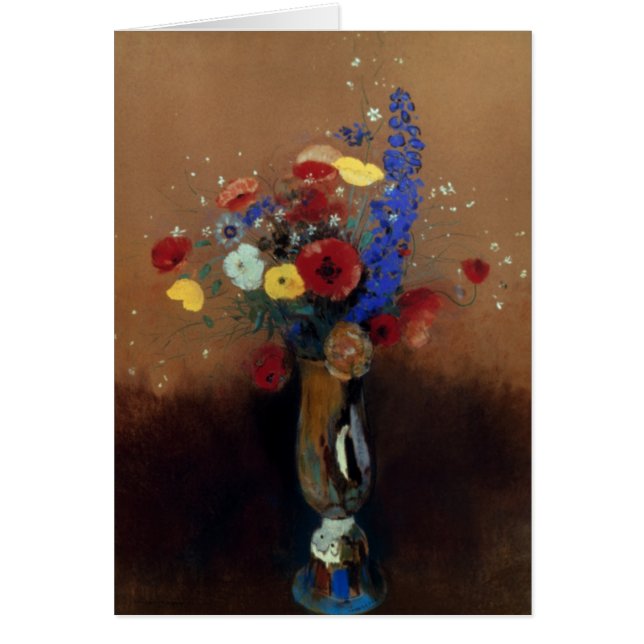 Redon : Fleurs sauvages, C1912 (Devant)