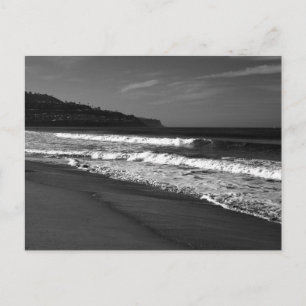 Redondo Beach en noir et blanc Carte postale