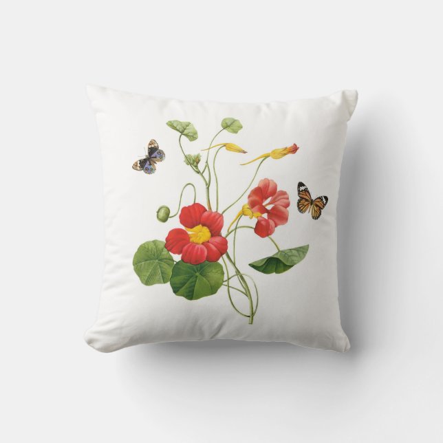 Redoute Fleurs Accent Coussin romantique (Recto)