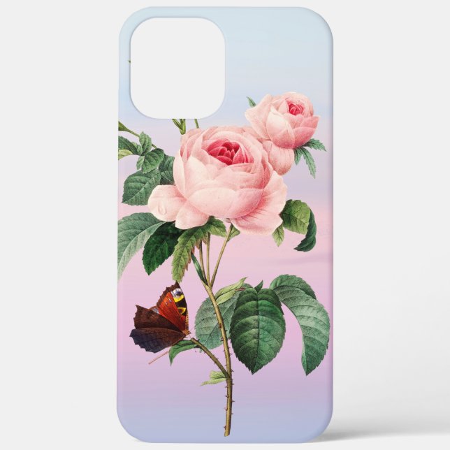 Redoute Rose iPhone 12 Pro Max coque iphone (Verso)