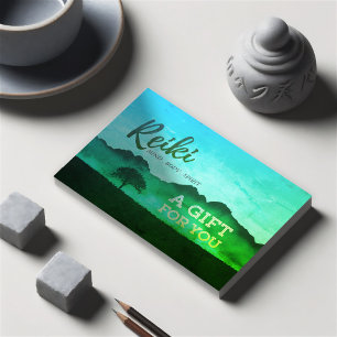 Réduction Carte de certificat-cadeau Reiki Master Yoga Instr