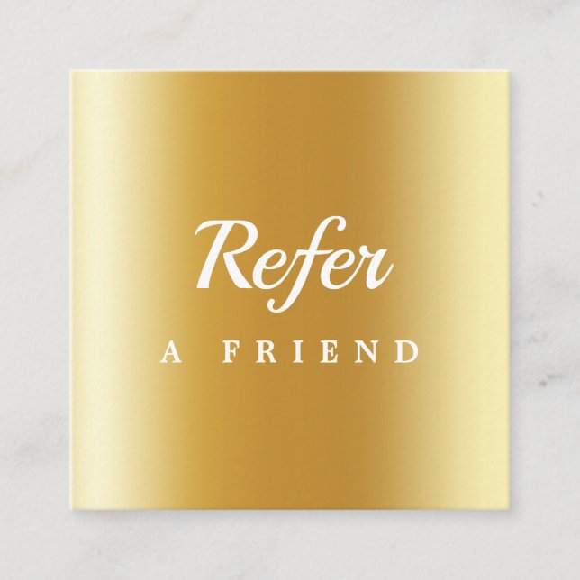 Réduction Carte de parrainage de salon & spa professionnelle (Devant)