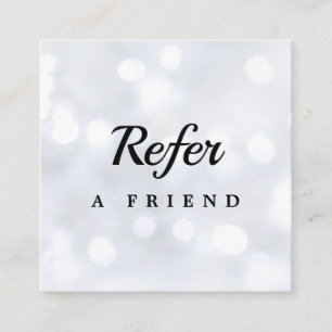 Réduction Carte de parrainage pour salon & spa professionnel