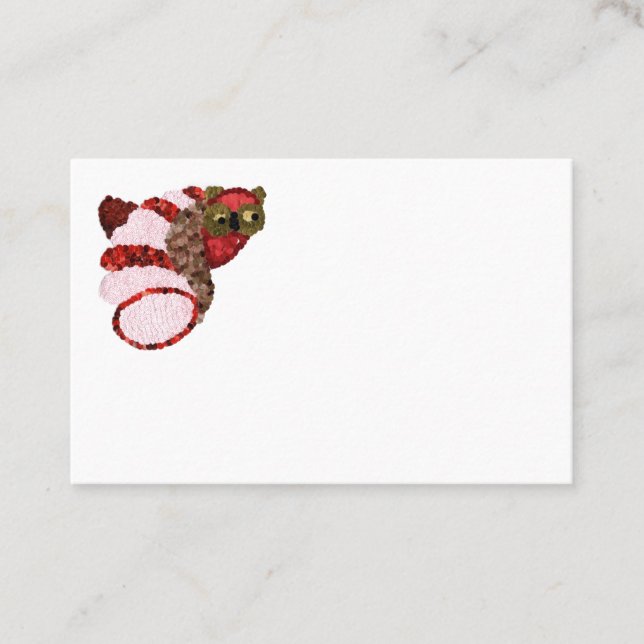 Réduction Carte de remise Owl UK/Euro (Devant)