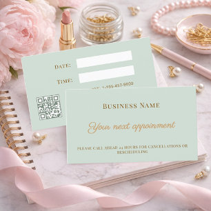 Réduction Carte de rendez-vous clientèle pour entreprise Sag